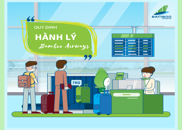 Quy định hành lý xách tay Bamboo Airways cập nhật năm 2023